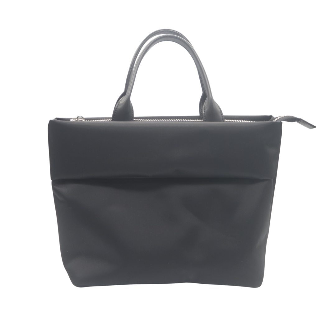 Top-Handle Nylon Bag with Strap