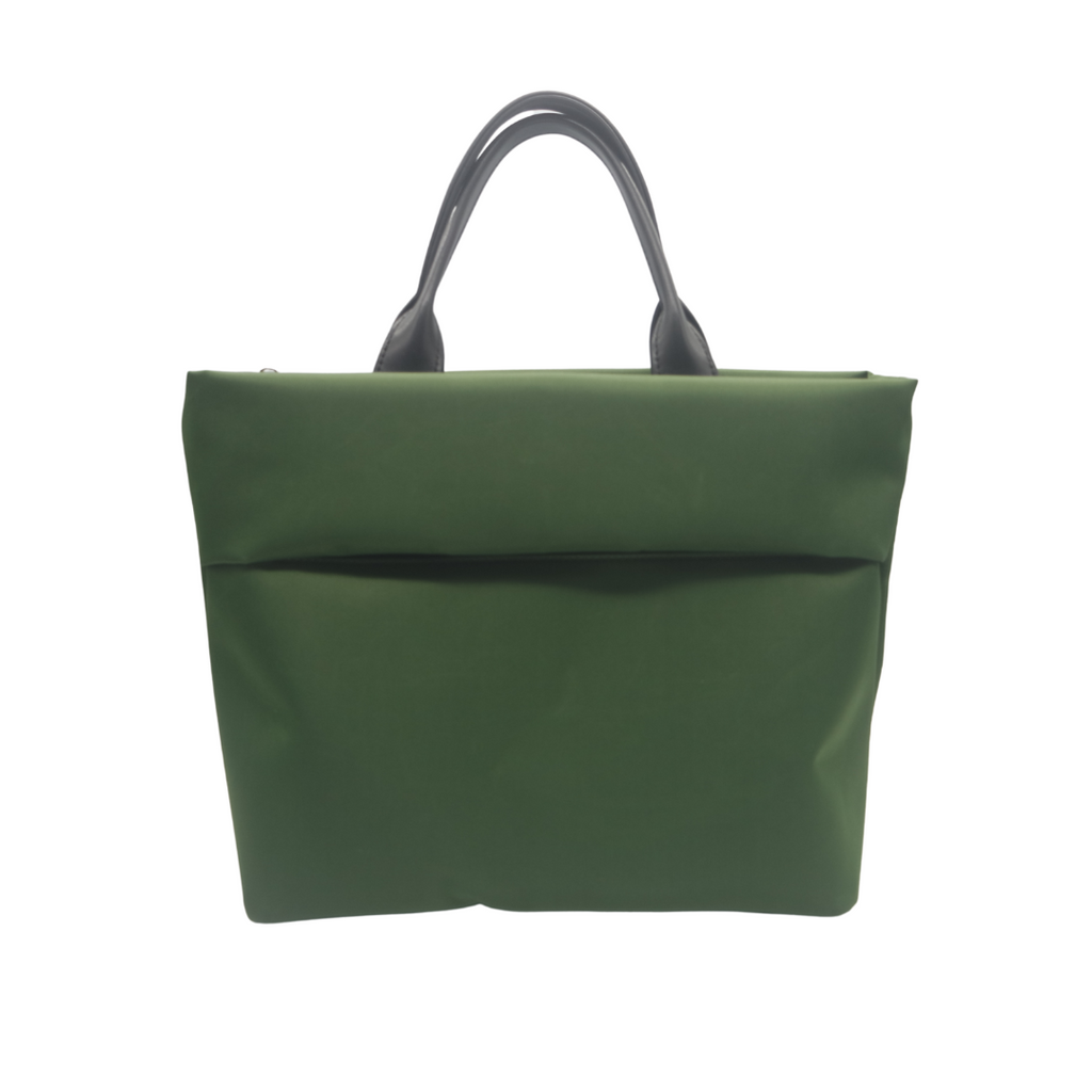 Top-Handle Nylon Bag with Strap
