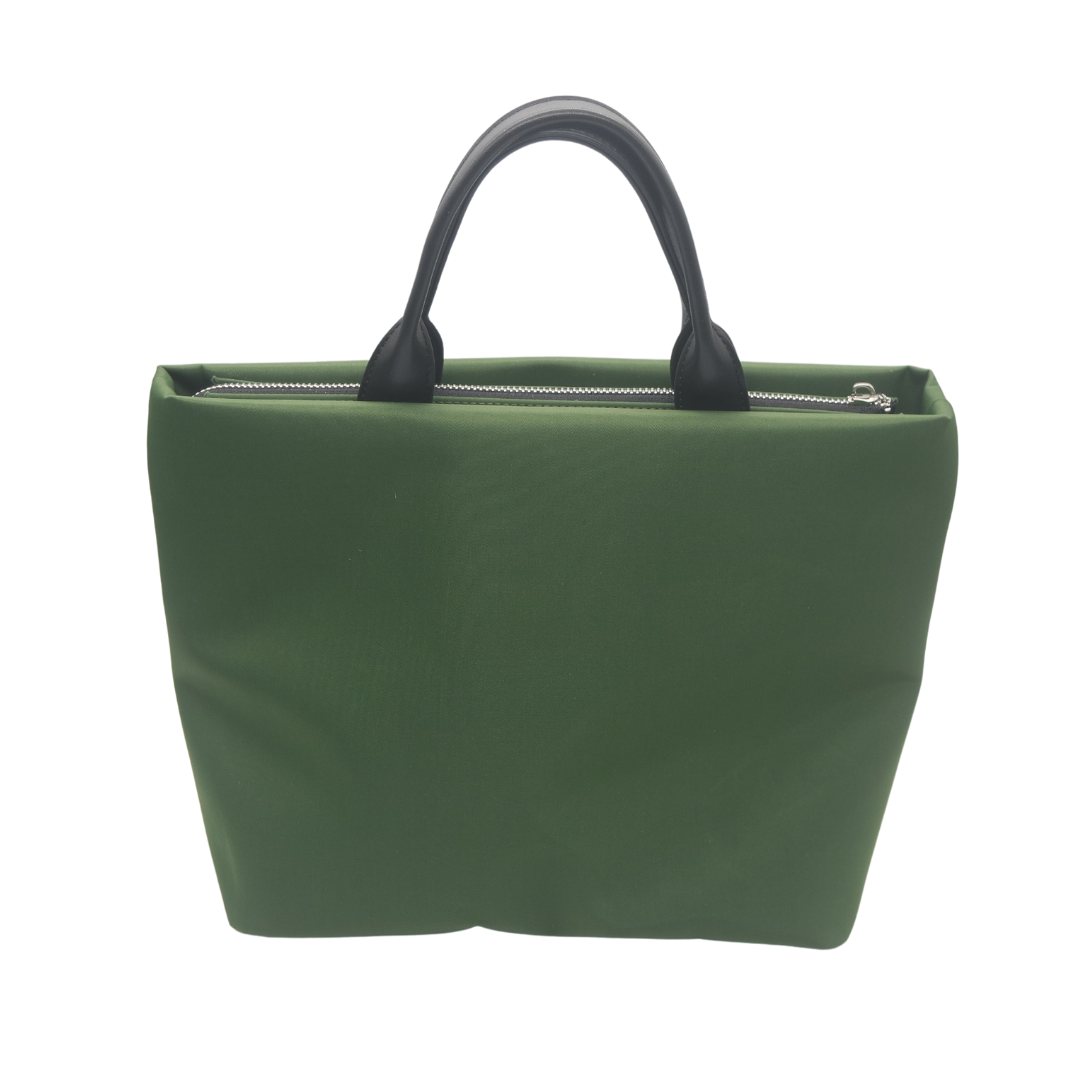 Top-Handle Nylon Bag with Strap
